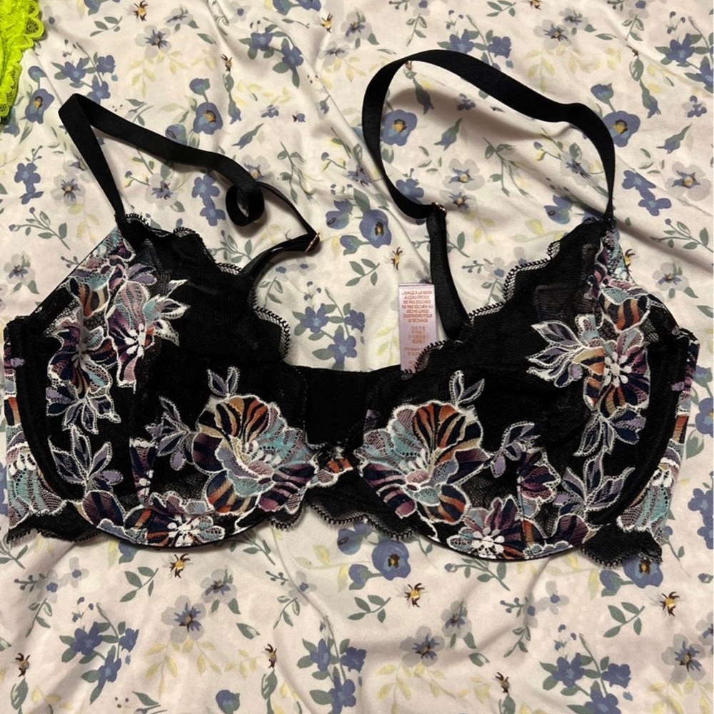Savage x Fenty Floral Unlined Bra